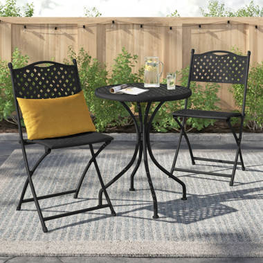 Dakota bistro set with deals led table